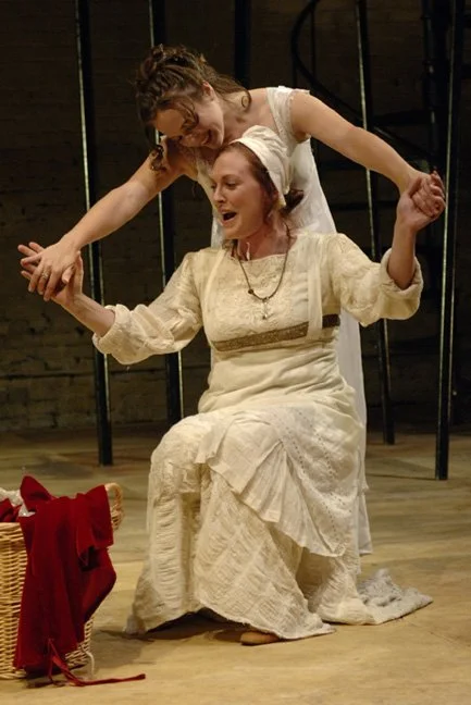 Romeo and Juliet, by Shakespeare. Directed by Dan Cohen. Playhouse Theatre, Seattle. Lenne Klingaman as Juliet.