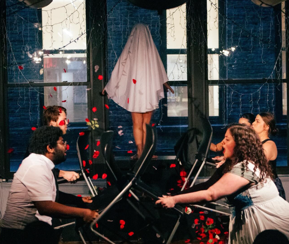 "Exit pursued by a bear" The Winter's Tale (by Shakespeare) performed by New York Conservatory for Dramatic Arts students as part of the 1st Annual NYCDA Shakespeare Festival