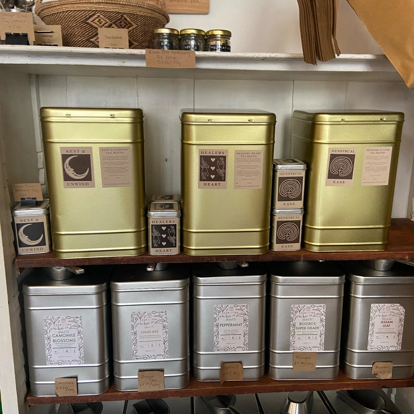 Rowan Tree Tea is now stocked for bulk refill at @_denude among their other lovely teas!
