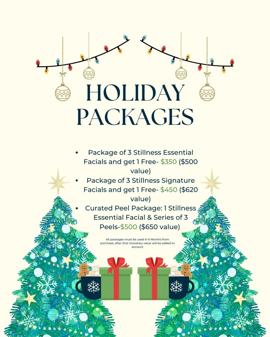 Give the Gift of Stillness to yourself or someone you love. Packages will stay live until 12/31, making a great holiday gift that keeps on giving.✨