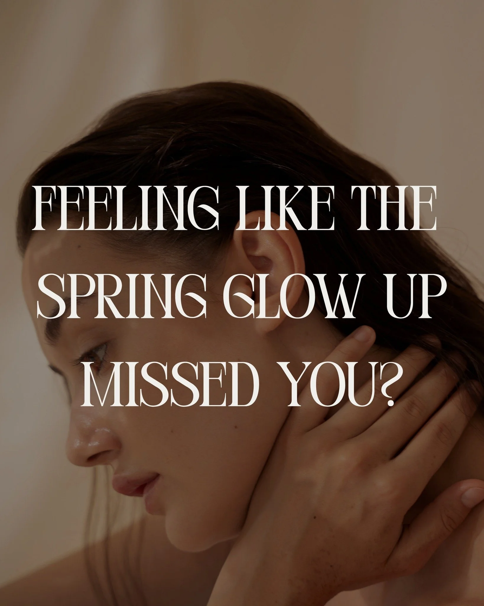 There's a moment that happens this time of year.
You catch yourself in the mirror and something stops you. Not because anything is terribly wrong. Just... unfamiliar. Dull in a way sleep hasn't touched.
Your skin isn't broken. It's telling you someth
