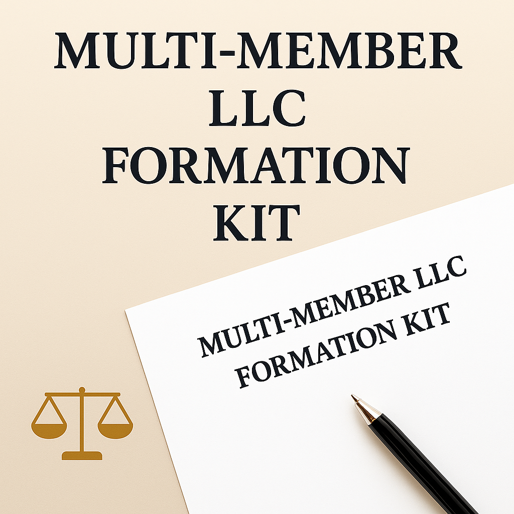 Multi-Member LLC Formation Kit