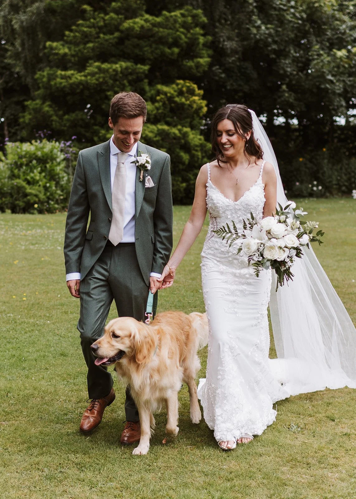 Will & Sophie with dog.JPG