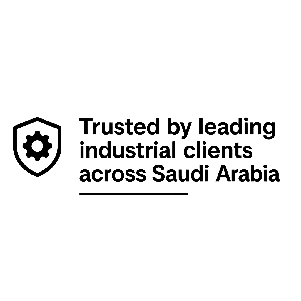 Trusted by top Saudi industries — logo showing customer confidence.