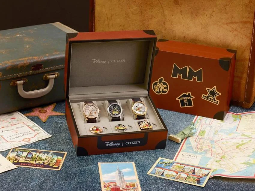 Citizen apresenta coleção de relógios Disney no Brasil 
