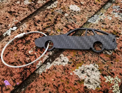 Carbon Fiber Keychain