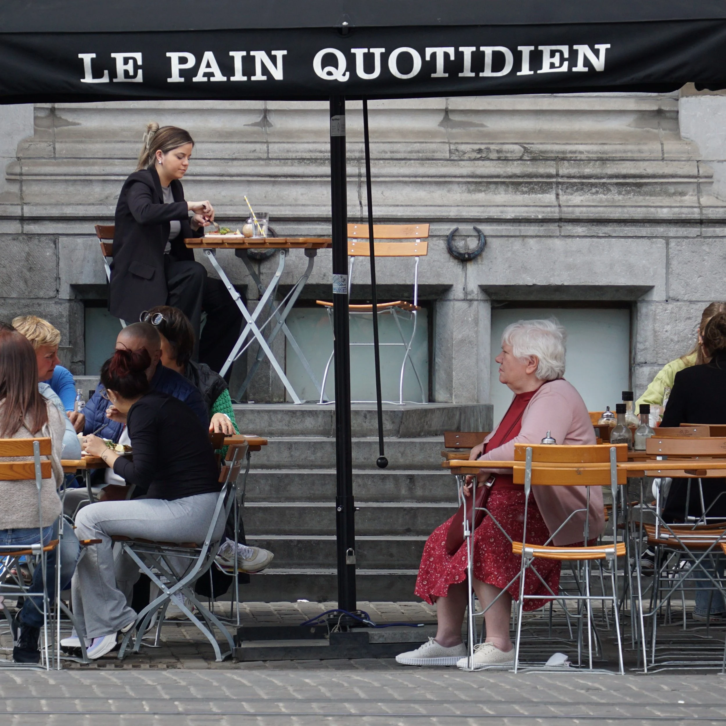 Terrasse, face A. Gand, 2025.