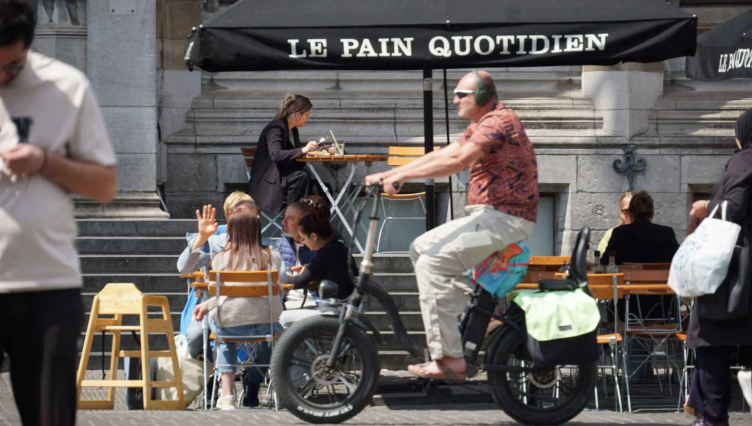 Terrasse, face B. Gand, 2025.