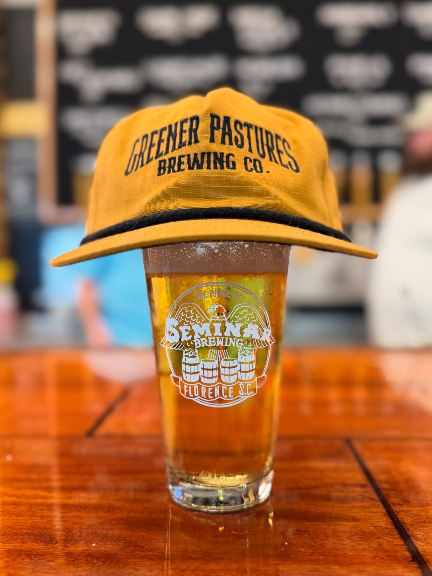 Time to come in and try Homecoming! A pale ale curated by us &amp; @greenerpasturesbrewco 🍻

Saturdays are for delicious beer! 🍺

#nowinsession #florencesc