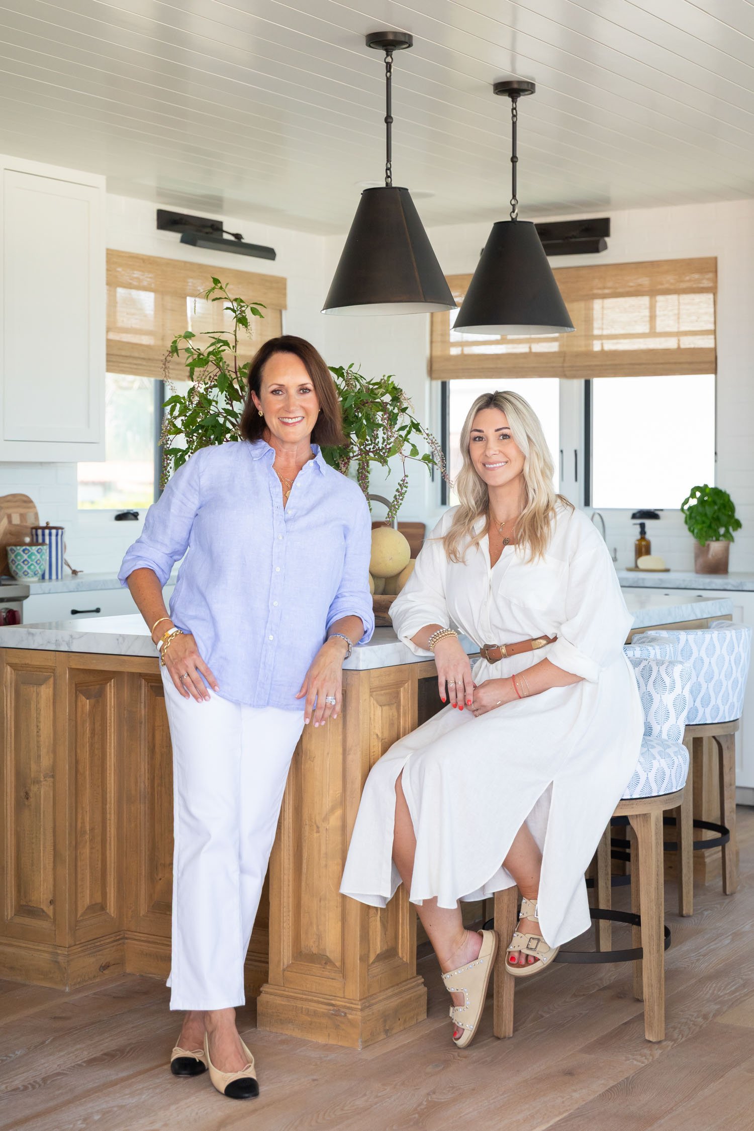 Interior designer Julie Beuerlein and Ashley Payne of JKB Home Design in Palos Verdes, CA