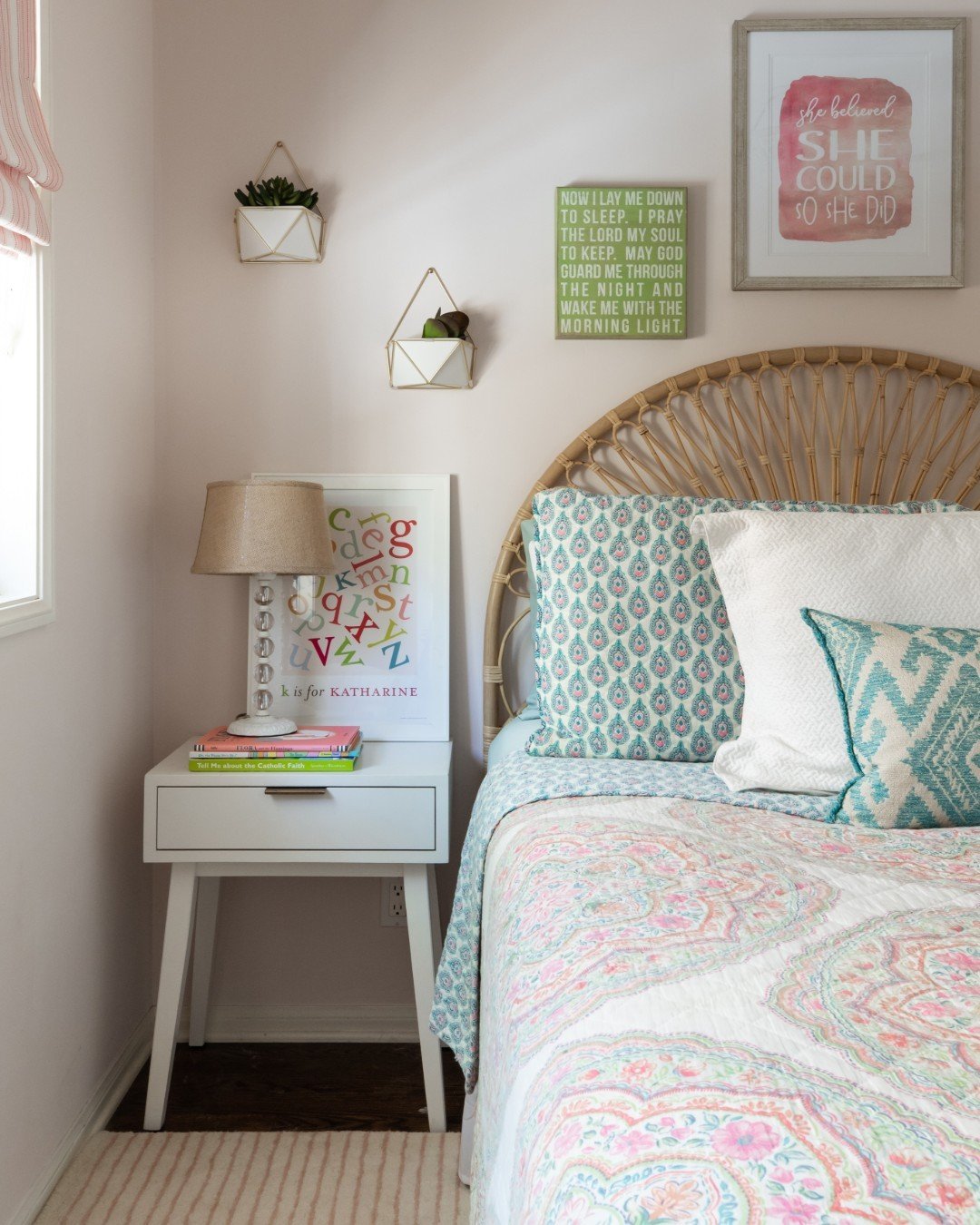 A little room with big personality 💕

This sweet girl&rsquo;s bedroom is tucked inside a 1950s ranch with timeless bones and so much charm, we just gave it a fresh, modern twist. Designed with playfulness in mind (and plenty of room to grow), the sp
