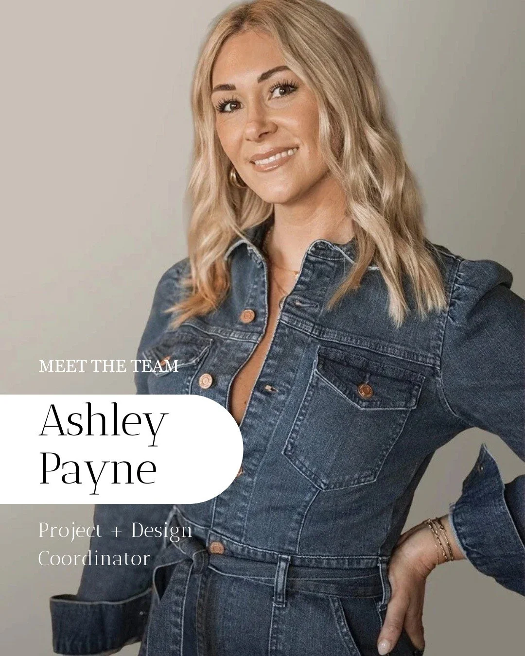 Meet Ashley ✨

Ashley Payne is our Project + Design Coordinator and the steady, thoughtful force behind the scenes at JKB Home Design.

Born and raised in the South Bay, Ashley brings over a decade of experience in fashion design, along with a sharp 