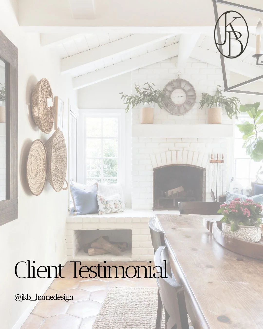 Kind words from a client 🤍

Helping clients feel confident, supported, and excited throughout the design process is always the goal. Thoughtful feedback like this means so much, not just because of the finished space, but because of the trust built 
