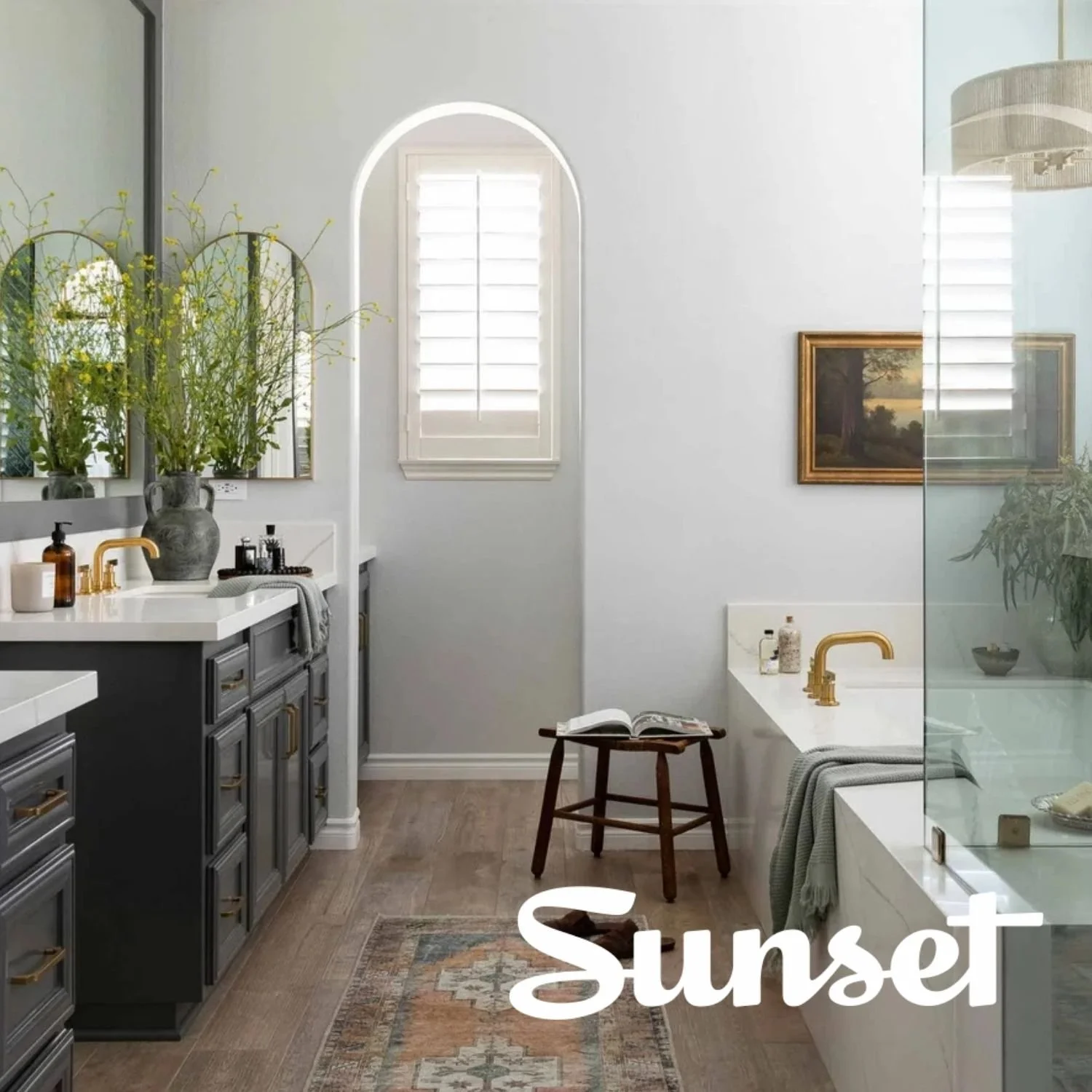 Bathroom interior design by Julie K. Beuerlein