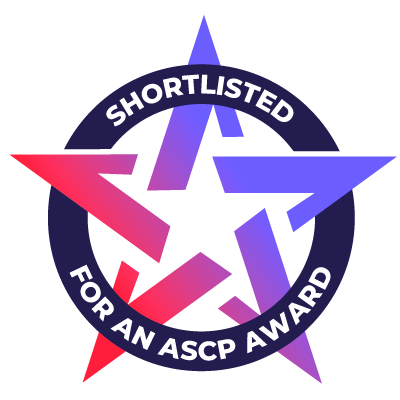 Shortlisted for an ASCP Award badge