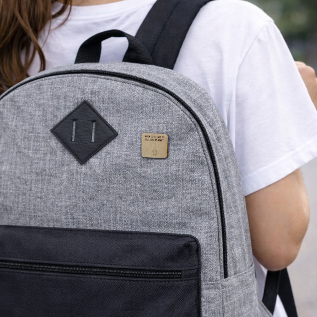 Little Guy: When Do I Start To Feel Like an Adult - Pin or Magnet