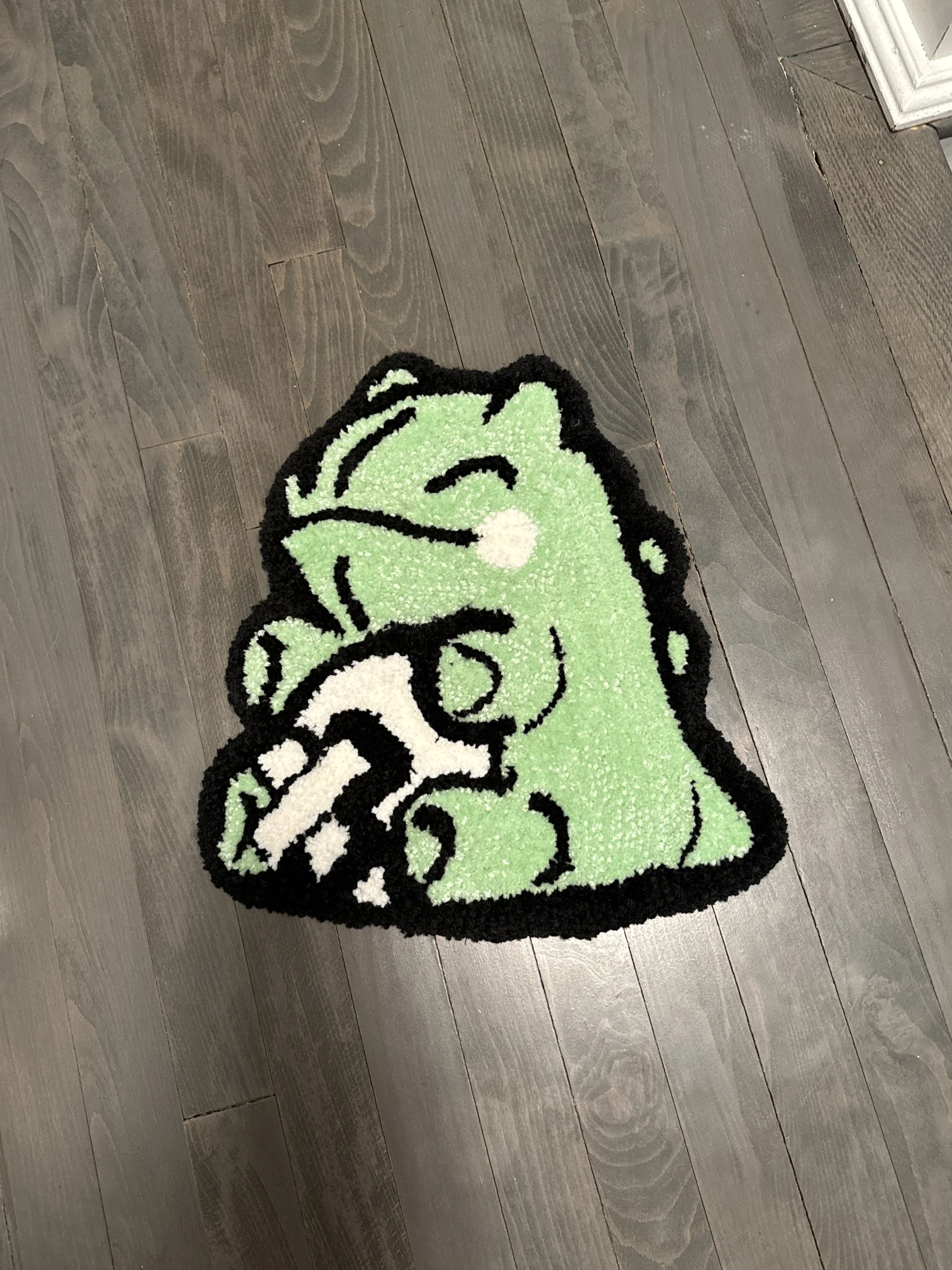 Substitute Doll Handmade Pokemon Rug – 1ft x 1ft Acrylic Yarn