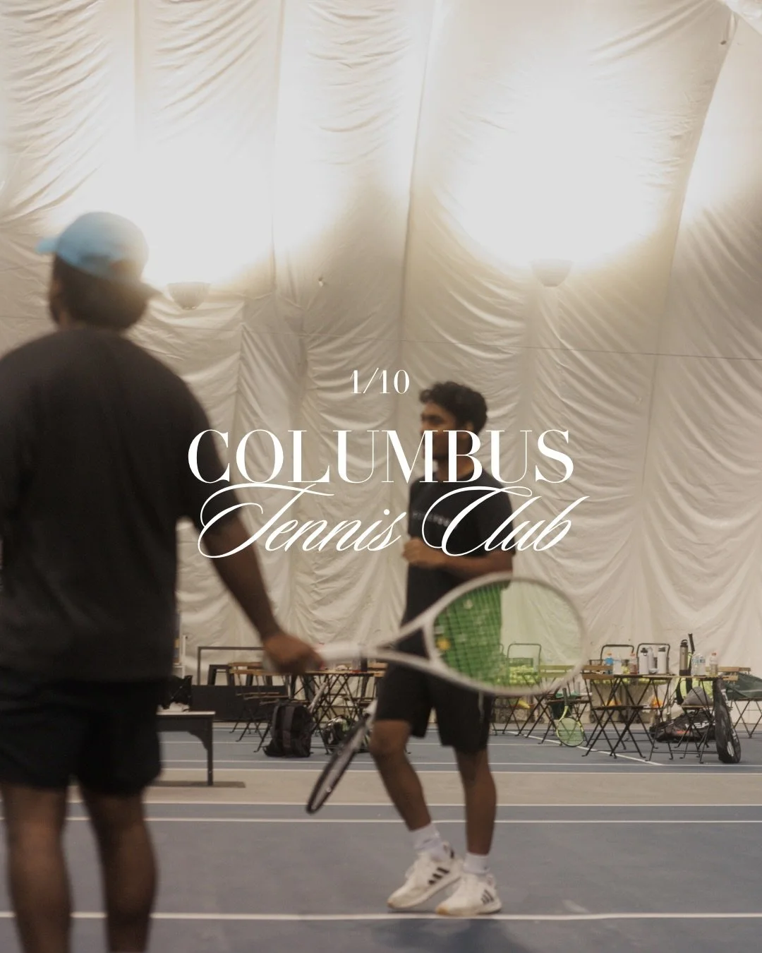 Columbus Tennis Club is officially back this Saturday!
Fresh sessions, great people, unmatched energy.
1.10 is nearly full with just 4 spots left, don&rsquo;t miss it! 🎾 #columbus