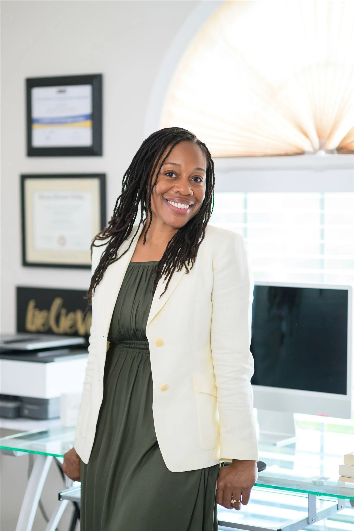 Samone Lee, LCSW supporting family caregivers through telehealth Acceptance and Commitment Therapy (ACT) in Georgia