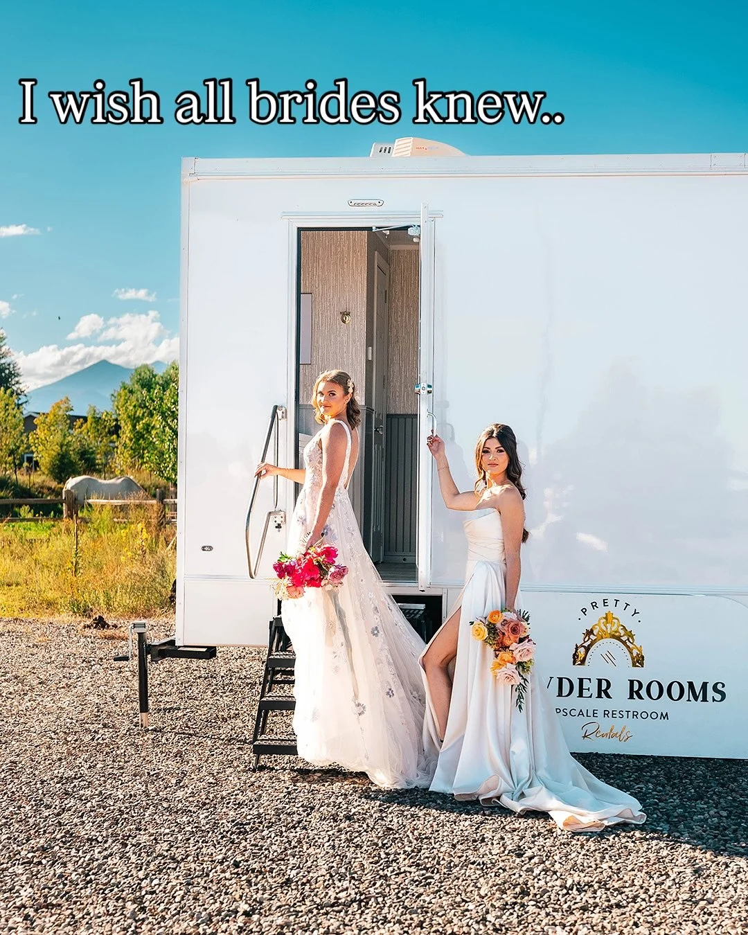✨ Brides, did you know?? The right restroom experience can elevate your big day! 
Choosing Pretty Powder Rooms means luxury, comfort, and unforgettable elegance for you and your guests. 💍

#restroomtrailers #luxuryrestroomtrailer #brides #weddingven