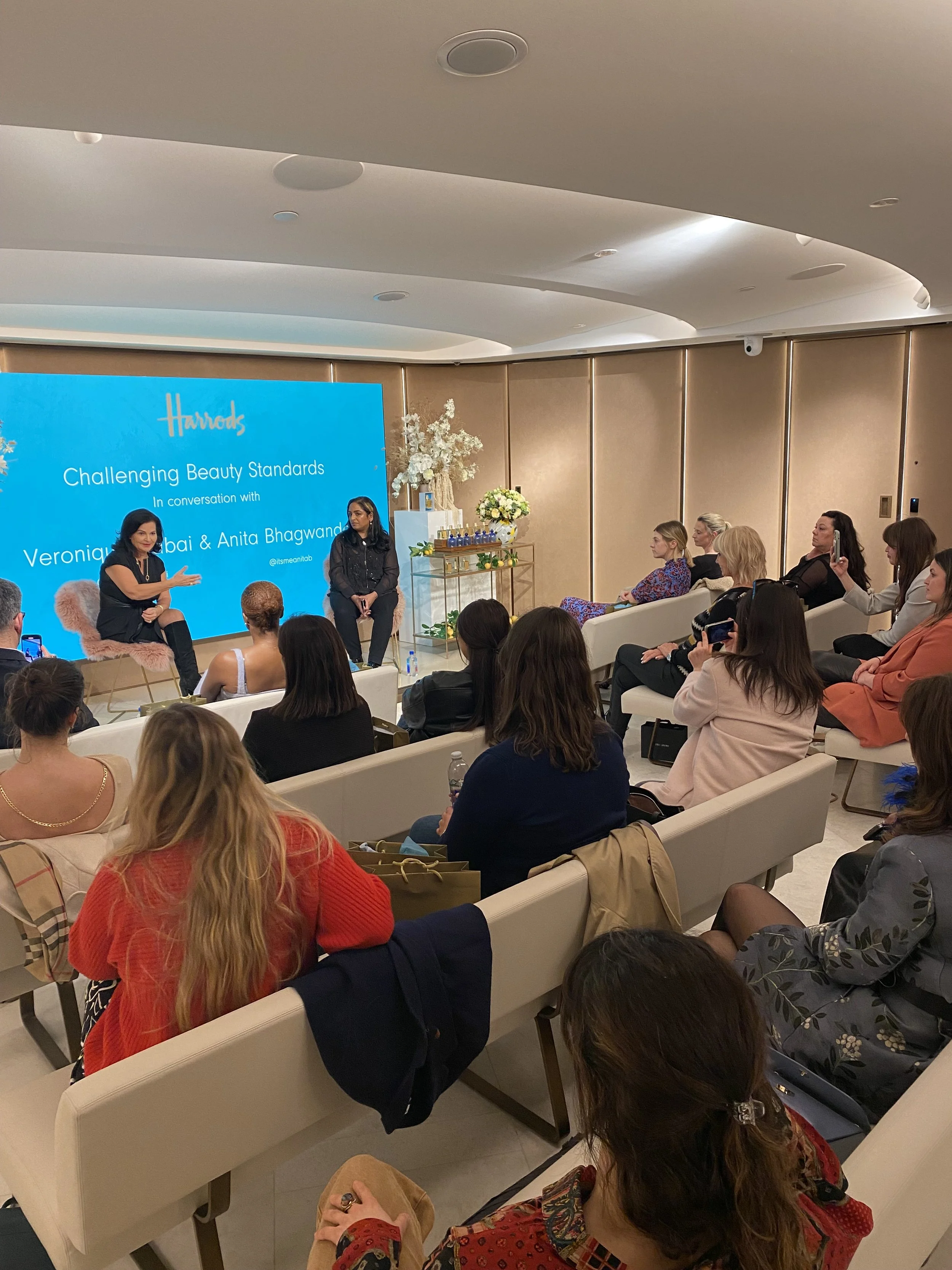 'Challenging Beauty Standards', Founder Veronique Gabai in Conversation with Journalist and Author, Anita Bhagwandas