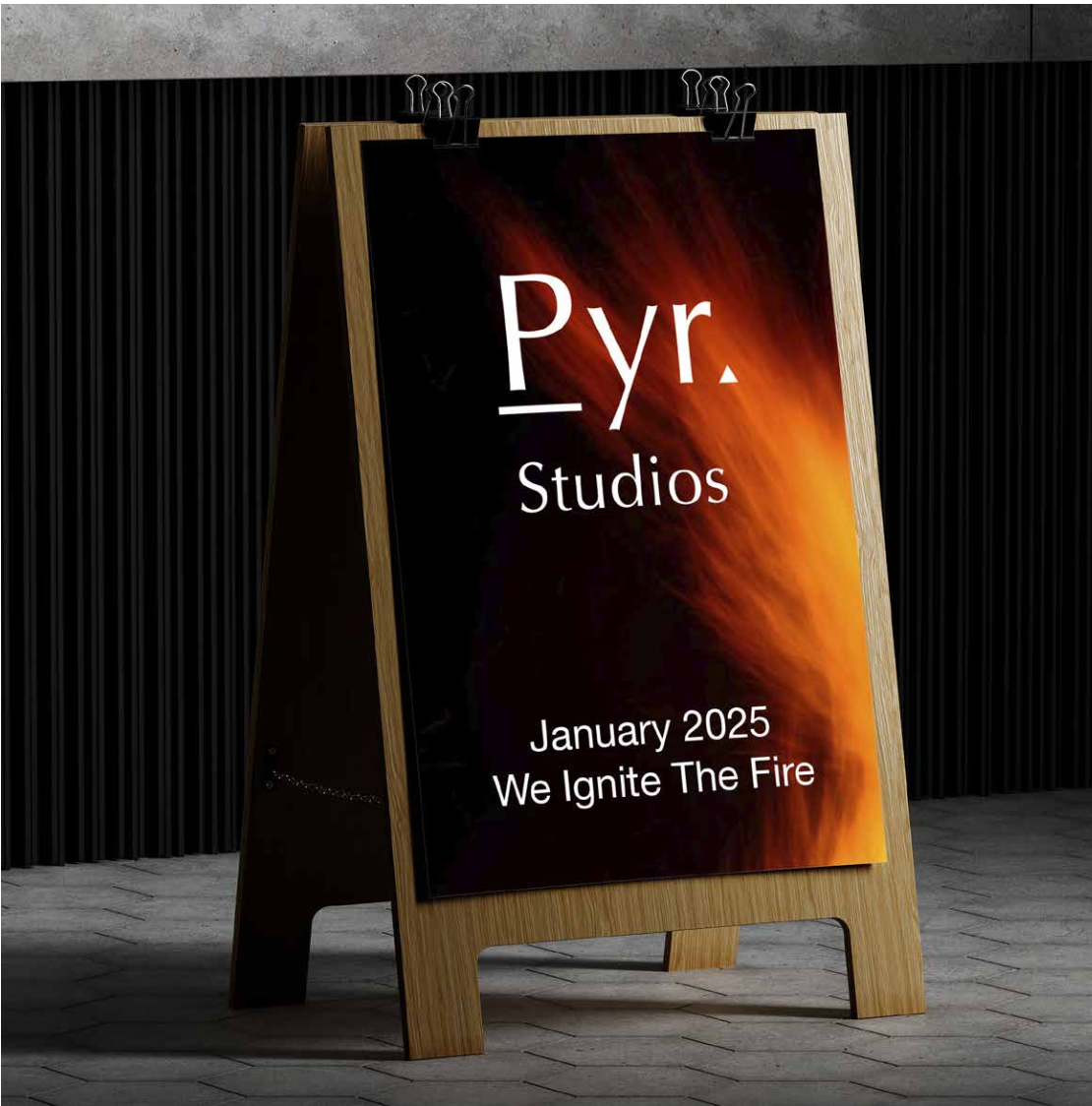 Brand Development : PYR studios