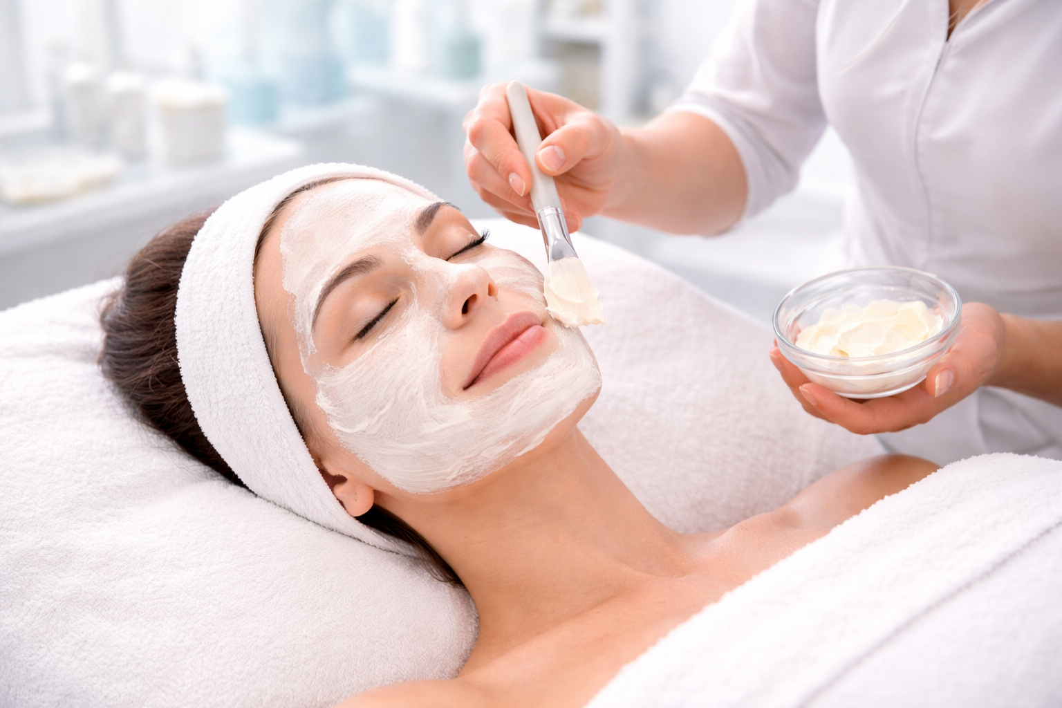 Gesichtsbehandlung bei Sanja Ilic Soest