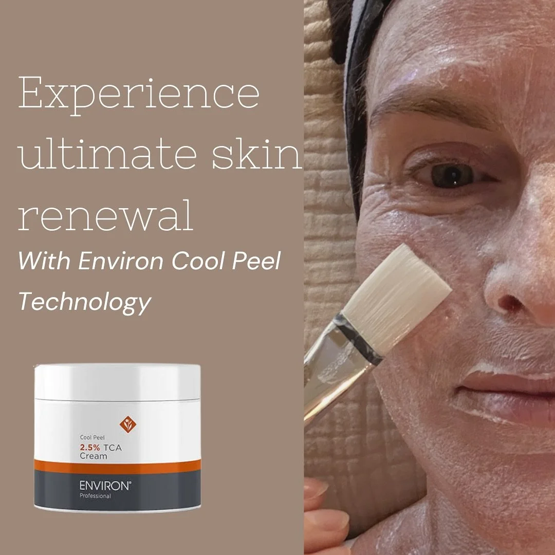 This fall, it&rsquo;s all about renewal: Meet the Environ Cool Peel!

Not your typical &ldquo;peel&rdquo; &mdash; this treatment gently rejuvenates the skin while keeping it calm, cool, and hydrated. Perfect for anyone who wants results without the d
