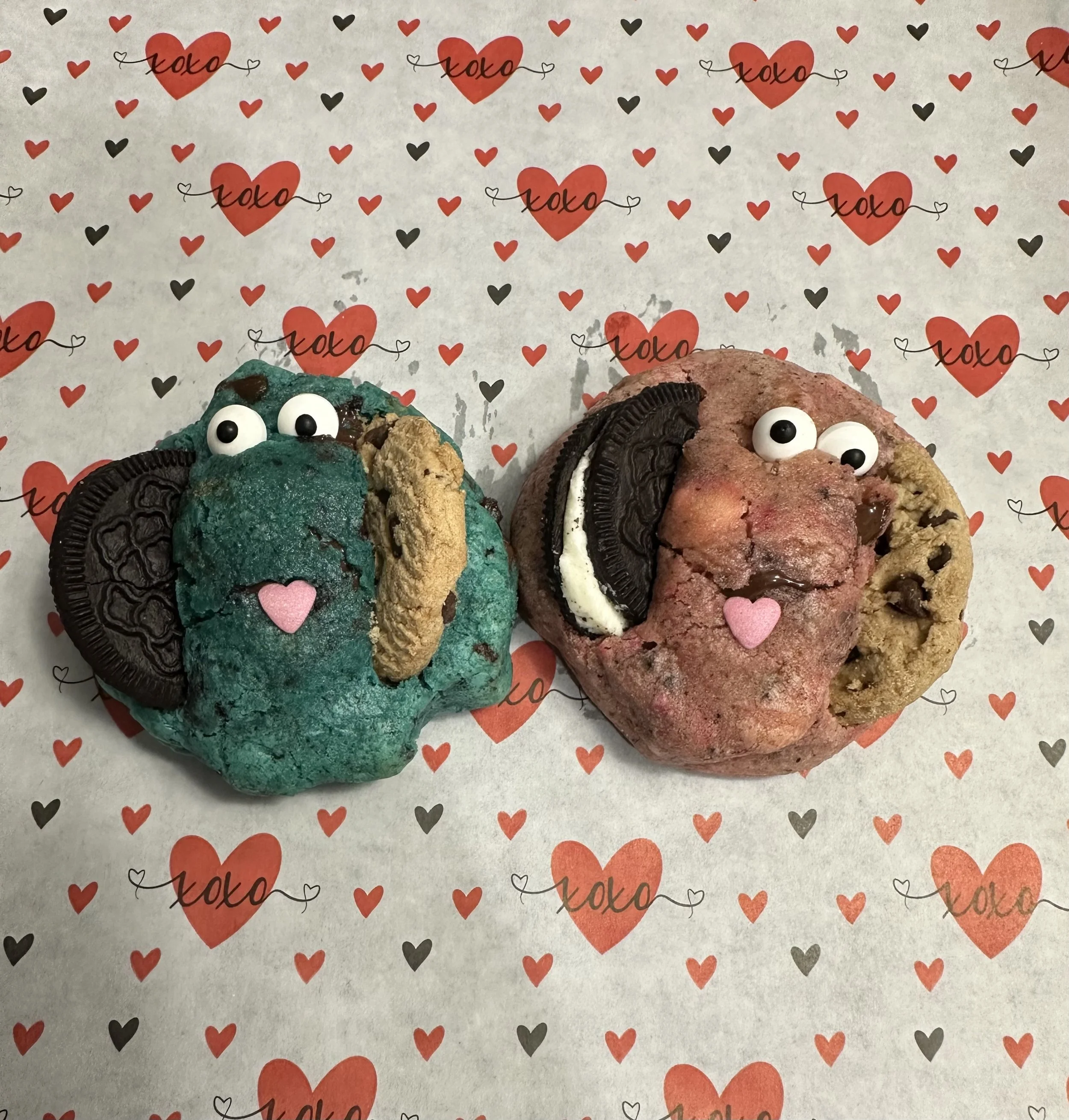 Mr. and Mrs. Cookie Monster