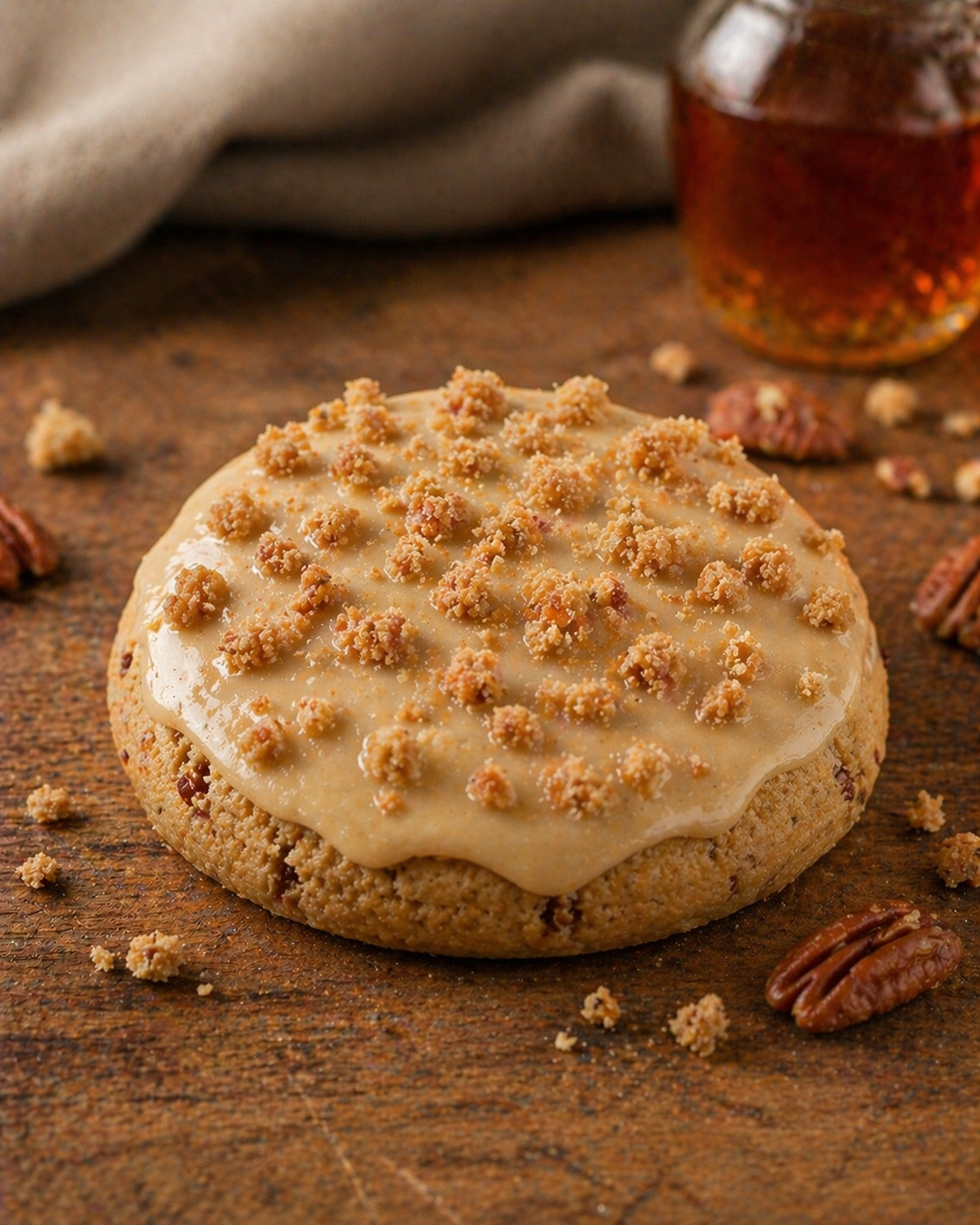 Maple Buttercream Jumbo Stuffed Cookie