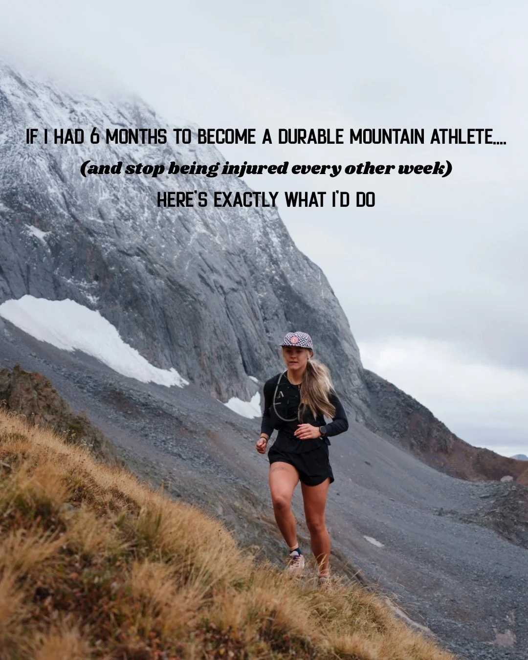 Most mountain athletes aren&rsquo;t undertrained
they&rsquo;re just not built to handle what they&rsquo;re doing. 

They can go long. 
They. can push hard. 
But the second volume stacks or terrain gets real&hellip;

something breaks

Knees on descent