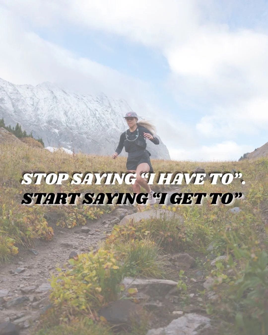 The language you use matters more than you think.

&ldquo;I have to run today.&rdquo;
&ldquo;I have to lift.&rdquo;
&ldquo;I have to train.&rdquo;

Do you though?

Because at some point, this was the goal.
To be healthy enough.
To be capable enough.
