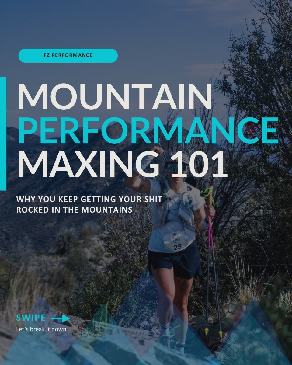 Strength is the secret weapon.
I&rsquo;m not taking that back.

I saw a comment saying it&rsquo;s overrated for mountain athletes. I get where that comes from.

If all you do is lift and ignore everything else, yeah&hellip; it won&rsquo;t help much. 
