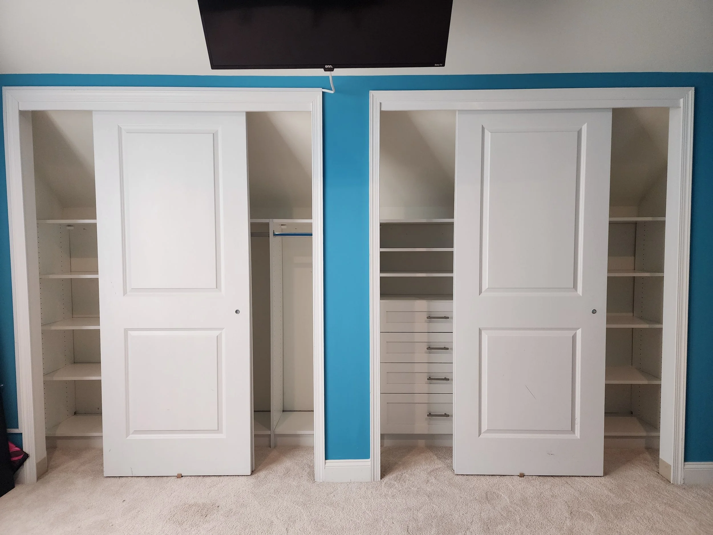 Double Door Reach In Closet Mount Olive, NJ
