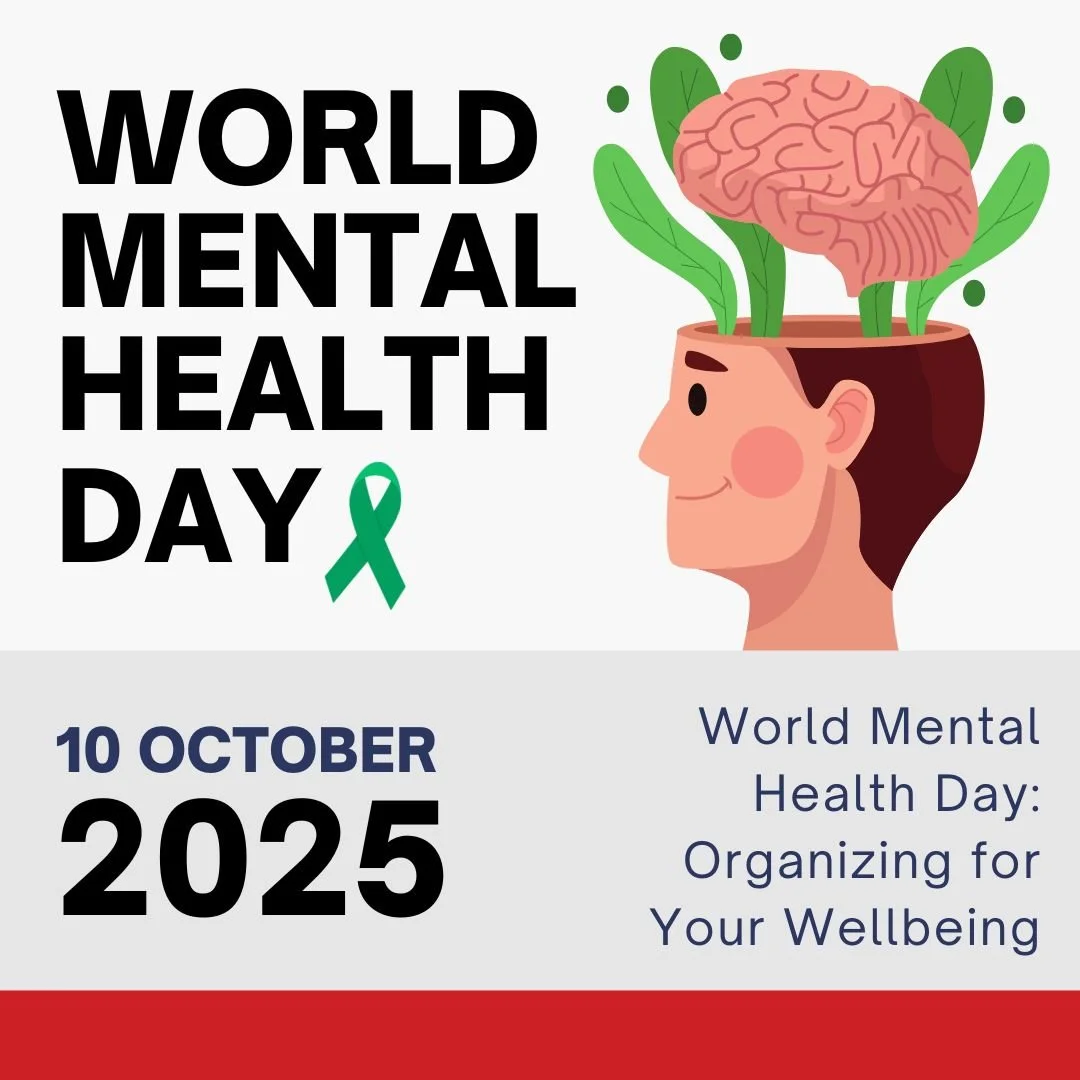 Today is World Mental Health Day, and we want to talk about the profound connection between your physical space and your mental health. 💚

🧠 THE MIND-SPACE CONNECTION:
Your closet isn't just about clothes, it's about how you feel every single day. 