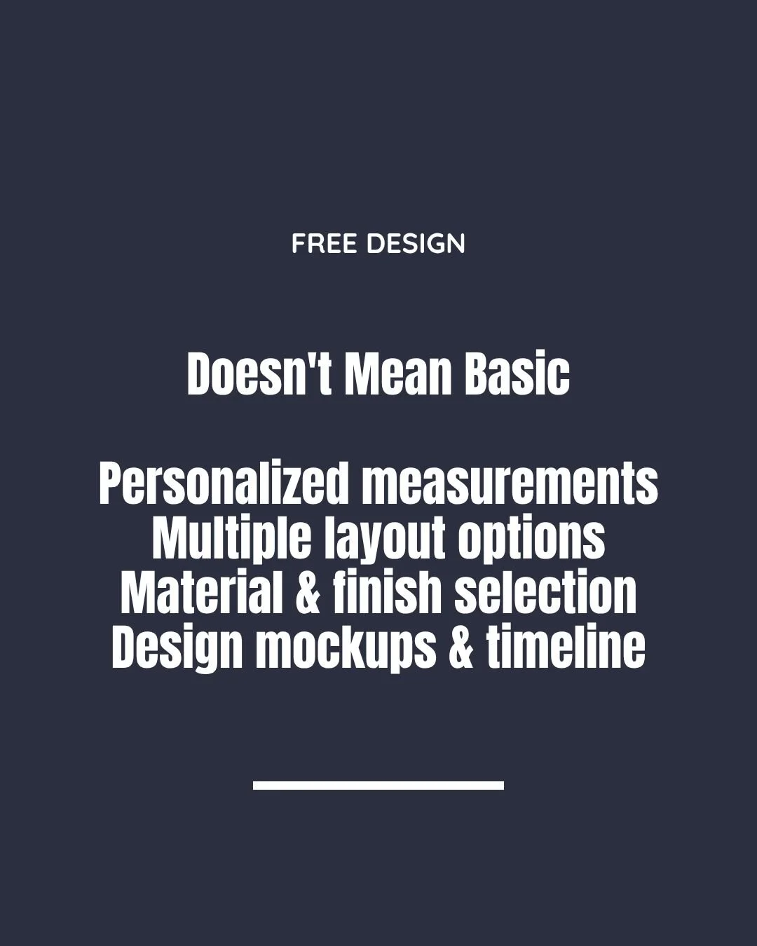 Here's what surprises most people: when we say 'free design consultation,' we actually mean a full-scope, personalized plan. You're not getting a generic template or a quick sketch-you're getting expert measurements of your space, multiple layout opt