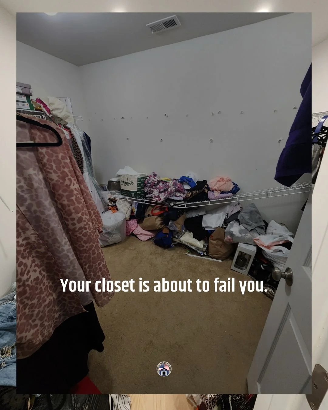 Wire racks look budget-friendly until they're not. The moment you load them with real clothes, shoes, and everyday items, the sagging starts. Poor weight distribution, weak anchoring, cheap materials-it all adds up to a system that collapses under ac