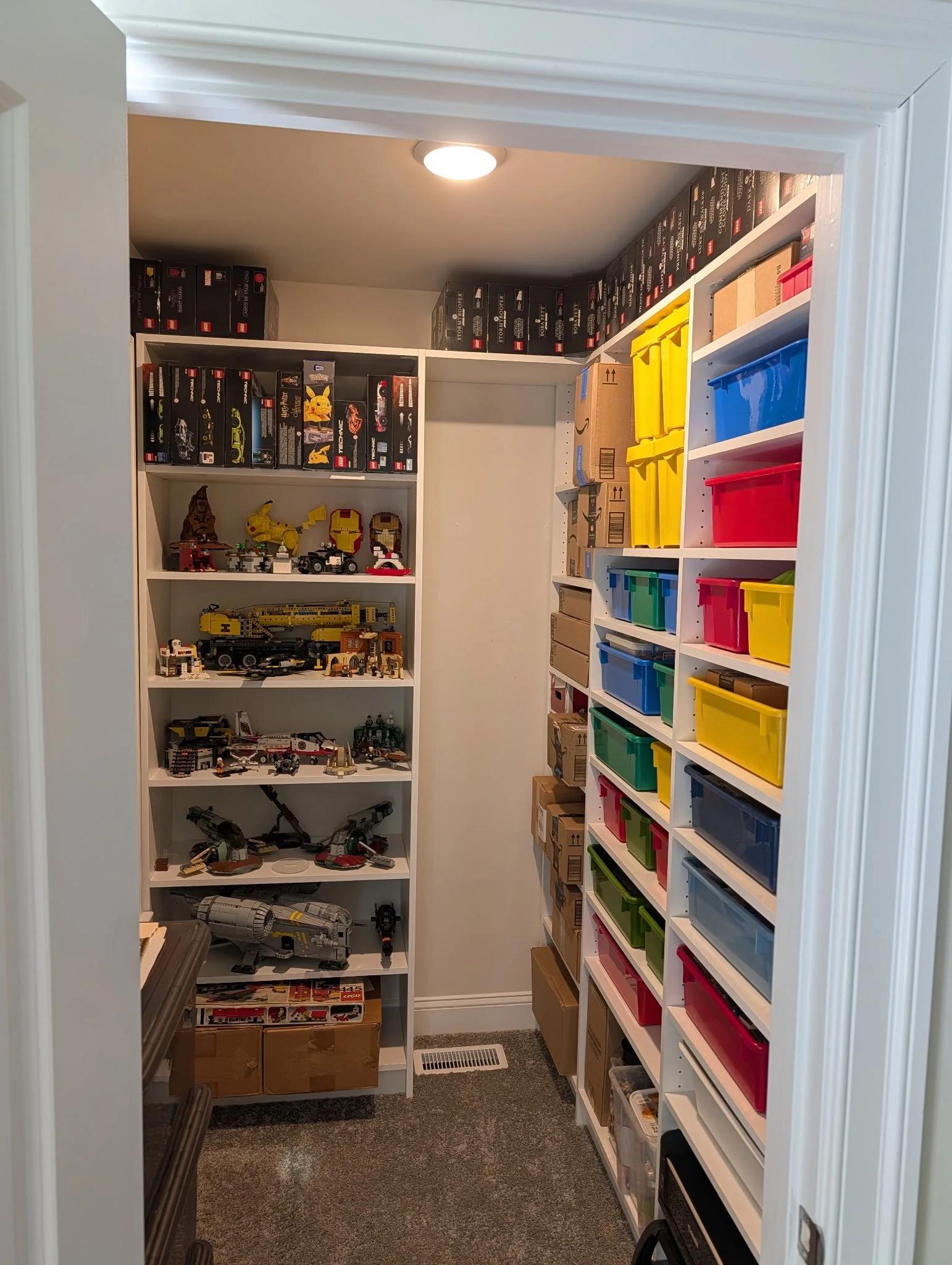 Walk-In LEGO Closet, Denville NJ