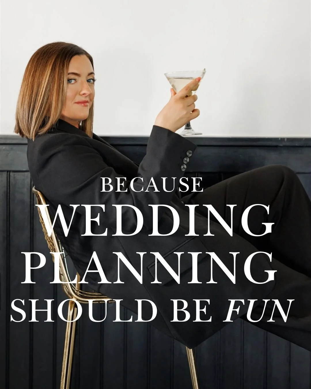 It&rsquo;s really that simple.
&mdash;&mdash;&mdash;

Wedding planning SHOULD be fun. Hire the planner, handover your stress, enjoy the martini 🍸

Photographer: @kseniyaberson 
Business branding: @studioalison.co 
Makeup: @ginadambrosio.beauty 
Hair