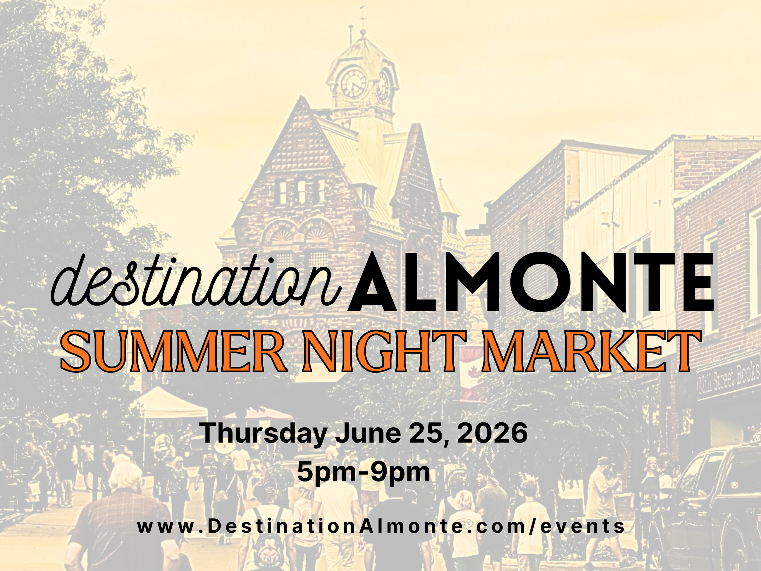 Destination Almonte Summer Night Market