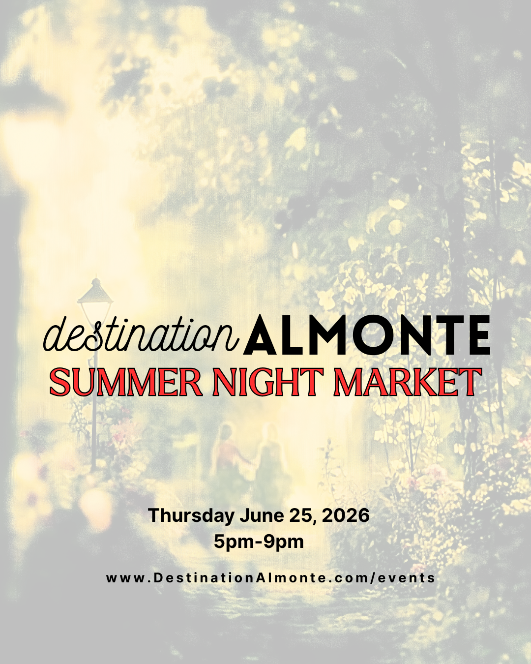 Destination Almonte Summer Night Market
