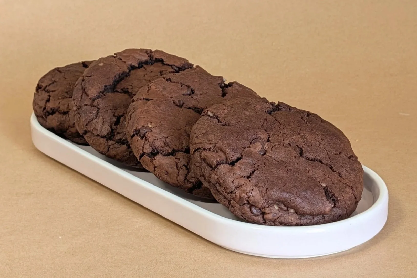 Double Chocolate Cookies - 4 Cookies Gift Box