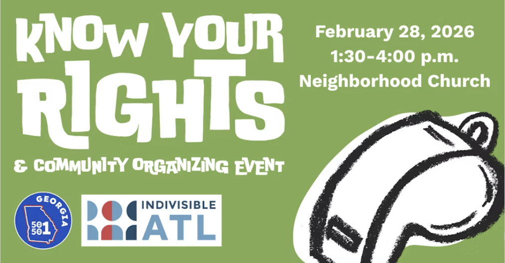 Know Your Rights & Community Organizing Event