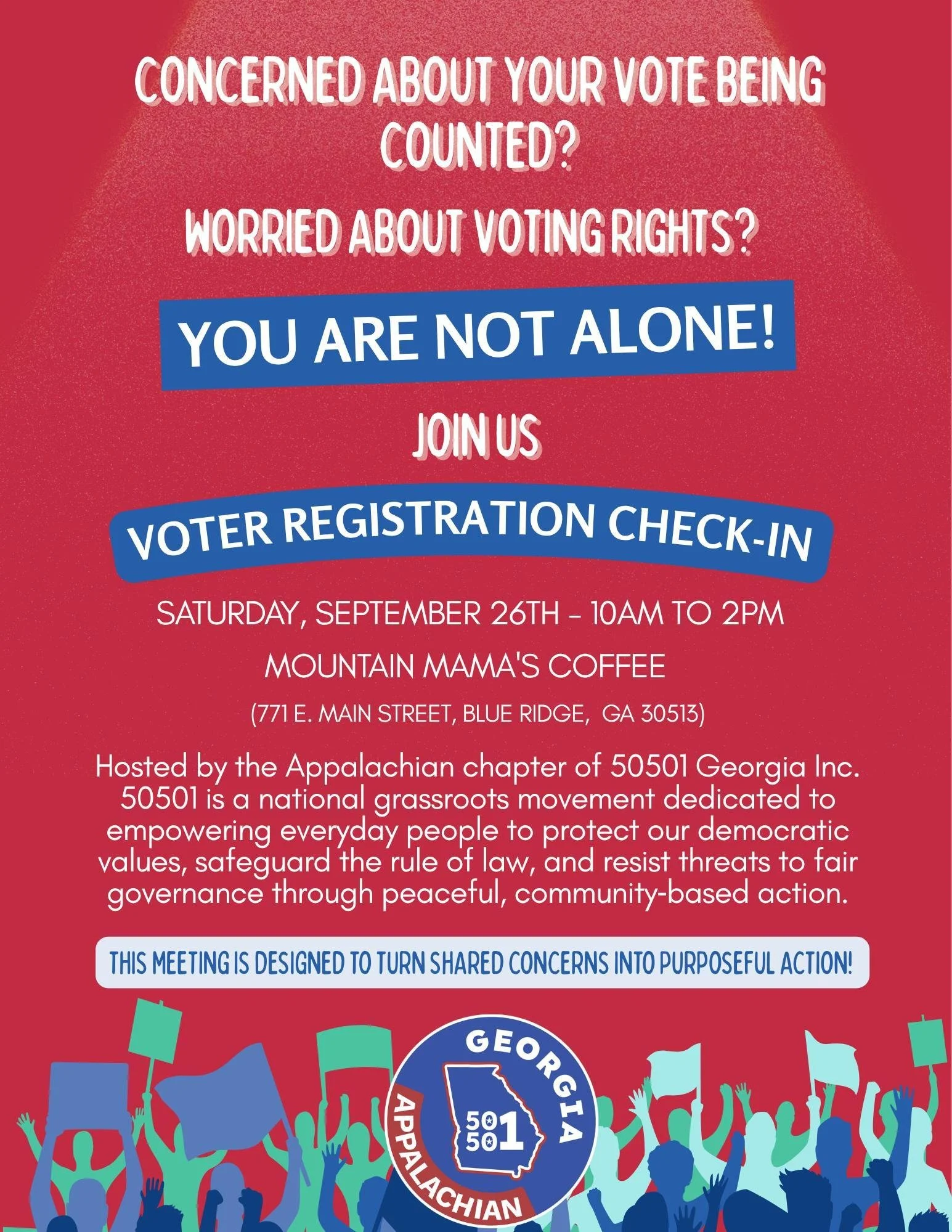 VOTER REGISTRATION CHECK-IN