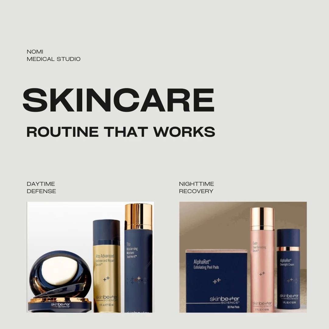 ✨ Your AM + PM SkinBetter Routine for Radiant, Healthy Skin ✨
Transform your daily skincare into a true ritual with clinically proven, award-winning SkinBetter Science essentials. Here&rsquo;s how to build the perfect morning + evening routine using 