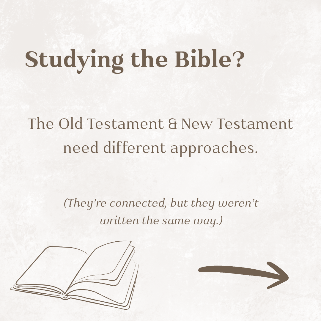 OT & NT: Studying With Different Approaches 