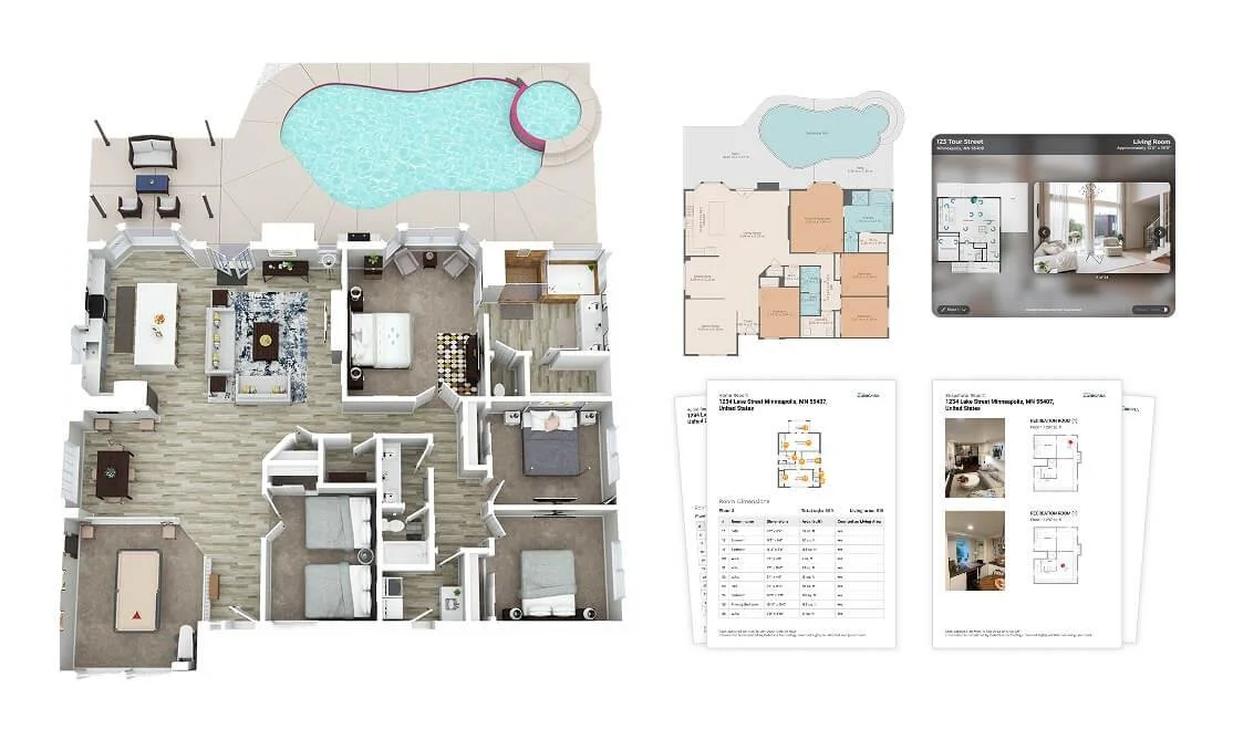 A photo of a premium 3d tour of a home