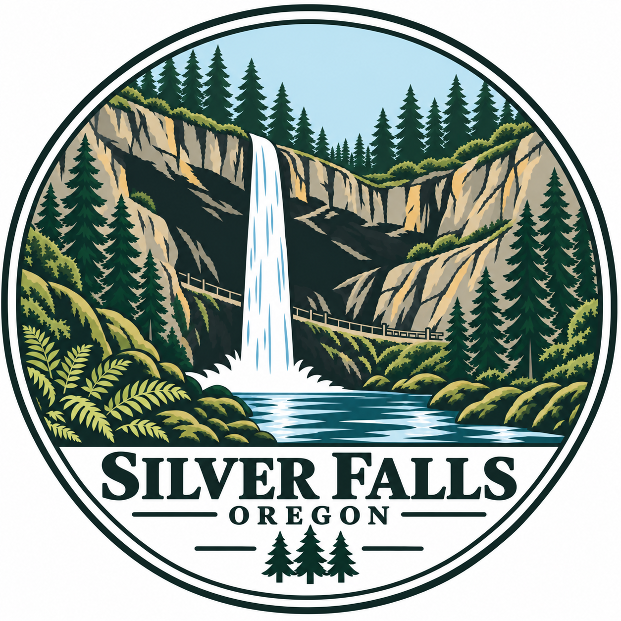 Silver Falls, Oregon