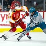 Barracuda Rally Past Wranglers with Four-Goal Third, 5-3