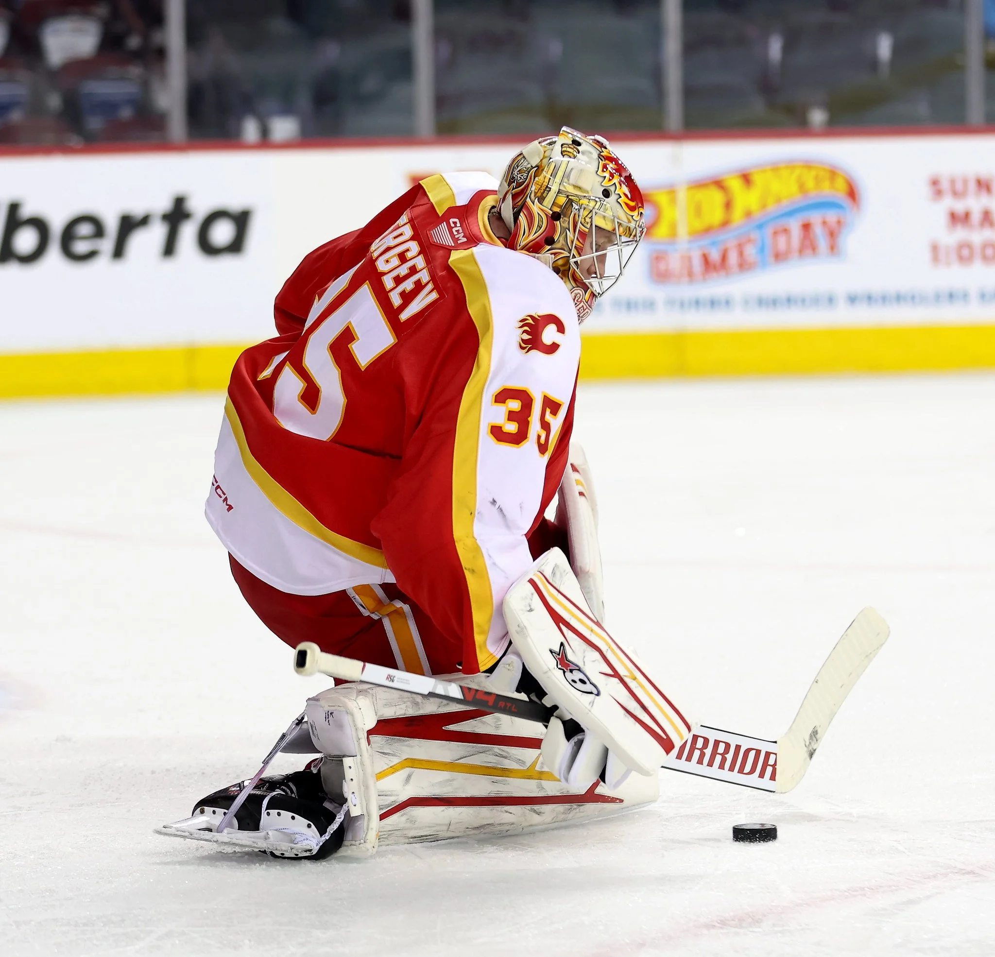 Sergeev Stops 40, Frk Hits 20 as Wranglers Fall 3–2 in Shootout to Abbotsford